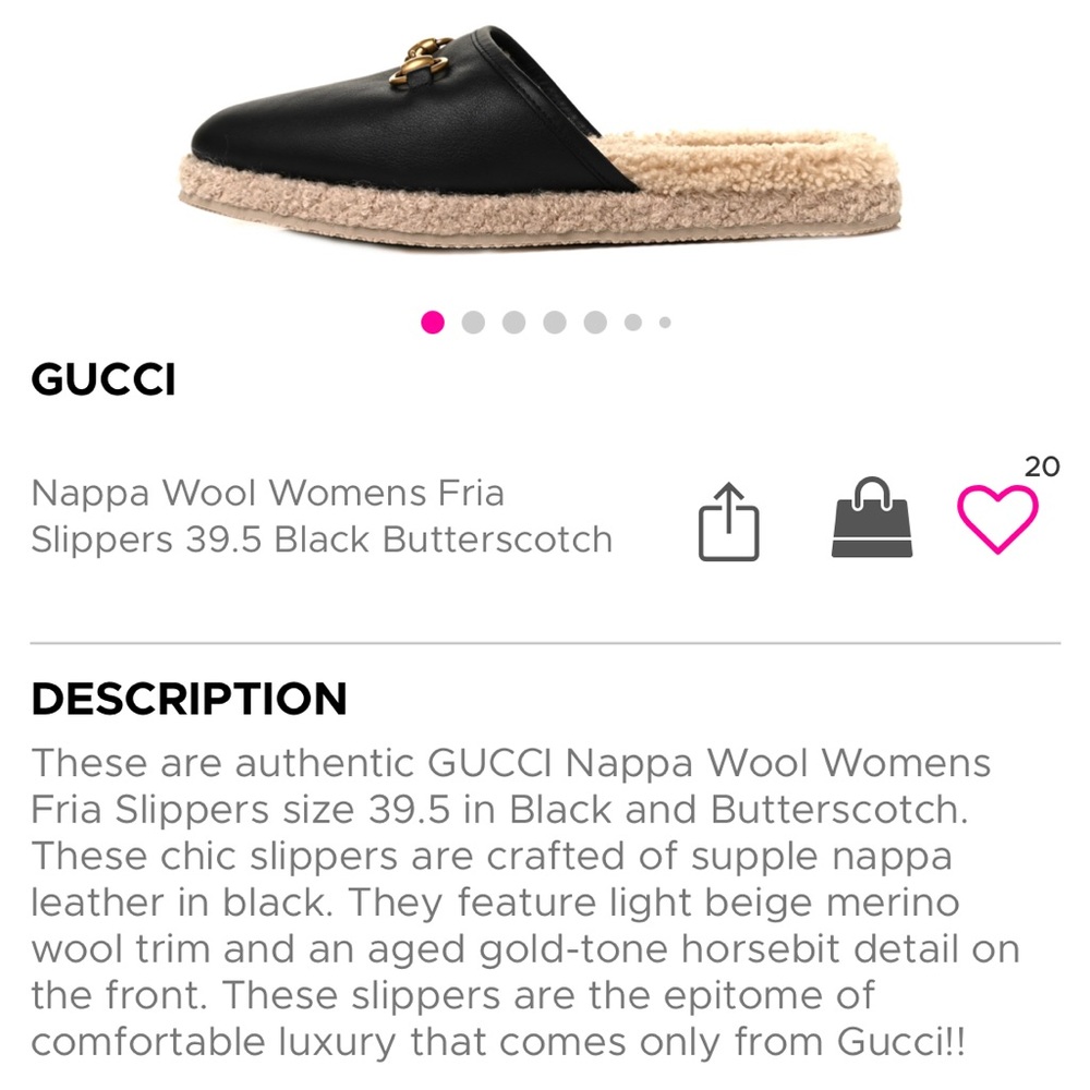 Gucci slippers
